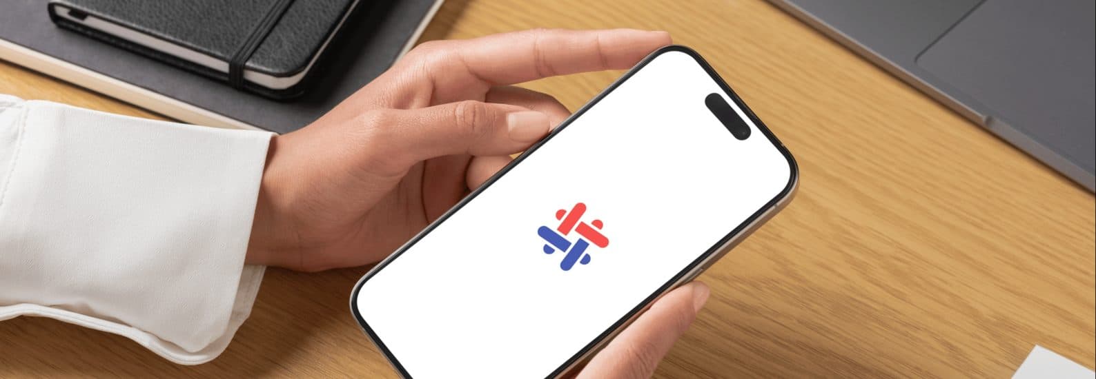 The K-tag app open on a phone